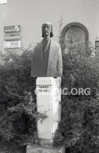 Statue of Samuel Jurkovic - National awakener.