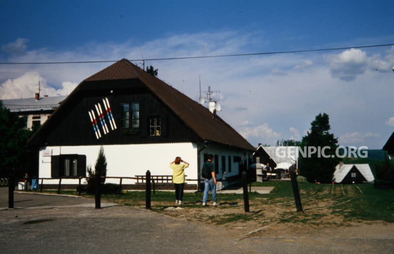 Lyžiarske stredisko Pezinská Baba.