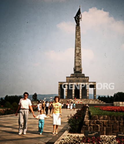 Slavin - The Memorial Monument of the Soviet Army (cemetery).