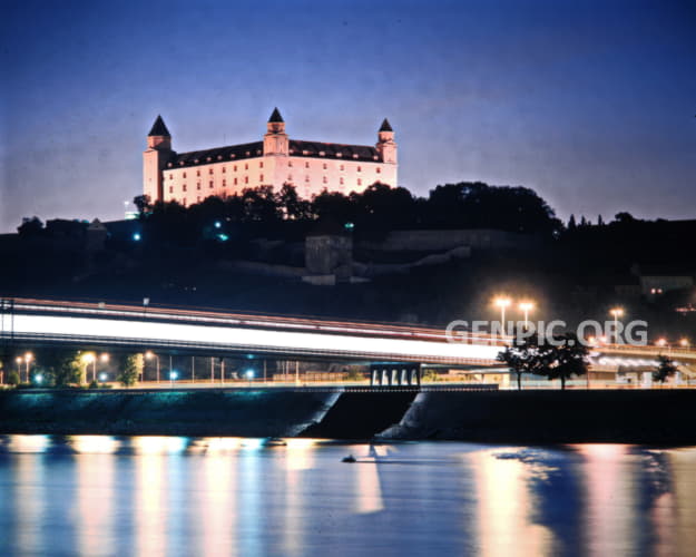 Nábrežie Dunaja.