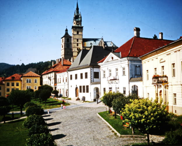 Historical centre - Kremnica Town Castle.