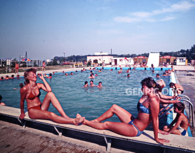 Thermal swimming pool Topolniky.