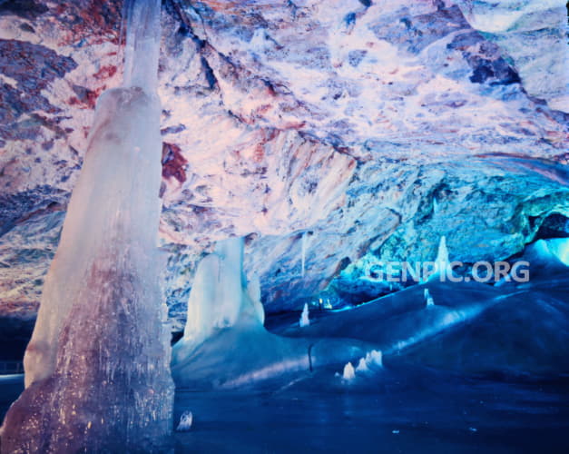 Dobsinska Ice Cave.