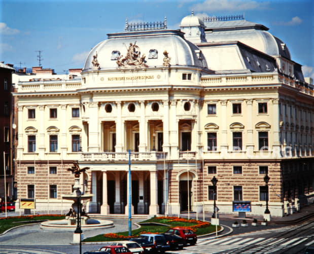 Slovak National Theatre - historical building.