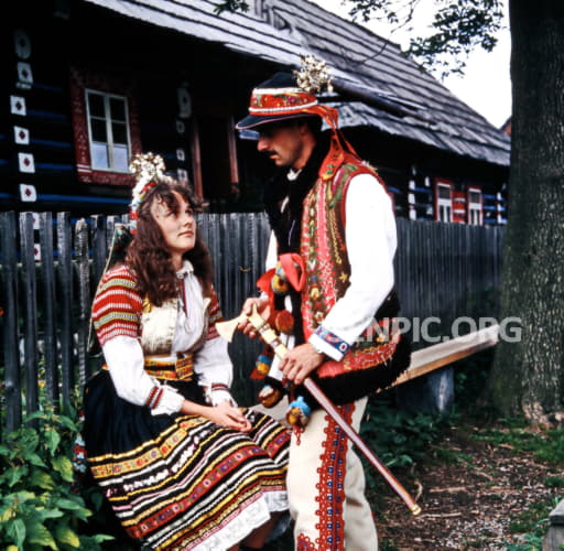 Goral folk costume.
