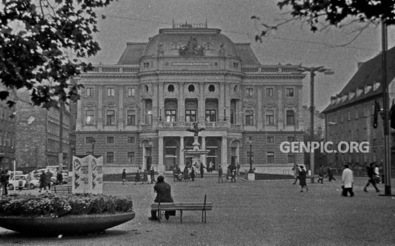 Slovak National Theatre - historical building.