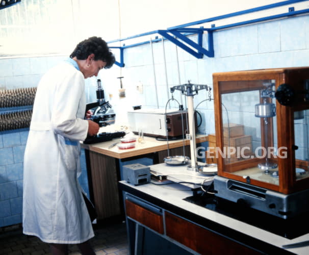 Laboratory - Quality control of mineral water Fatra.