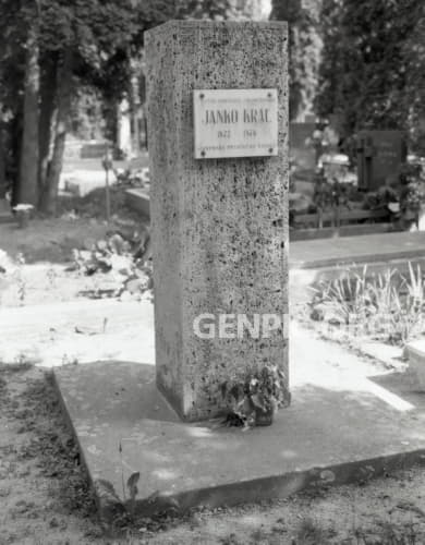 Cenotaph (symbolic tomb) of the poet Janko Kral.