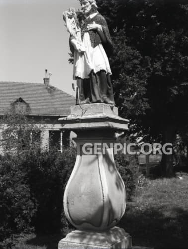 Statue of St. John of Nepomuk.