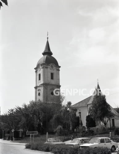 Roman Catholic Church of St. Martin - Leaning bell tower.