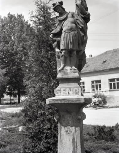 St. Florian statue.